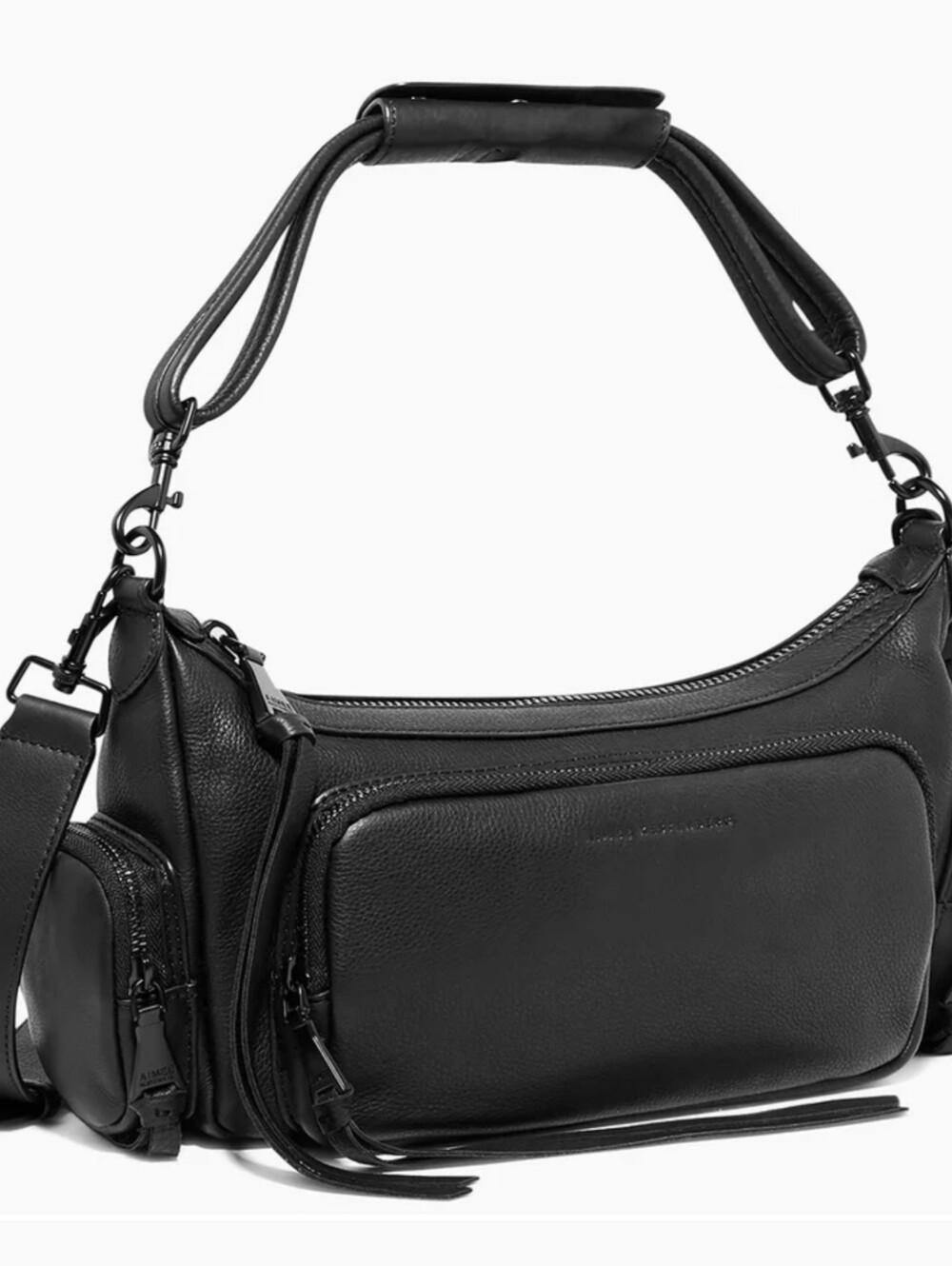 AIMEE Away We Go Leather Duffle Bag